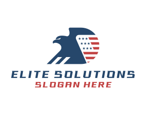 USA Eagle Letter D Logo