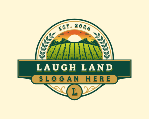 Farm Agriculture Harvest logo design