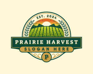 Farm Agriculture Harvest logo design