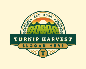 Farm Agriculture Harvest logo design