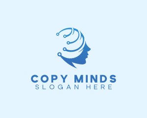 Technology Mind Intelligence logo design