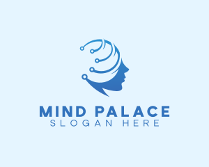 Technology Mind Intelligence logo design