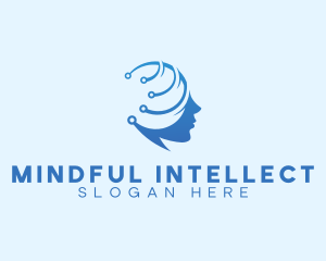 Technology Mind Intelligence logo design