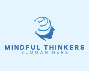 Technology Mind Intelligence logo design