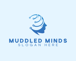 Technology Mind Intelligence logo design