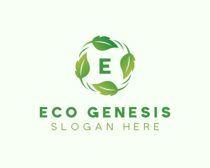 Nature Leaf  Eco logo design