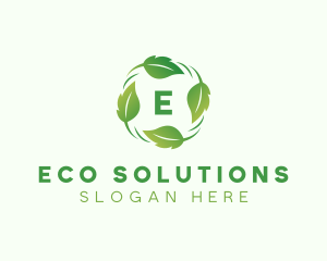 Nature Leaf  Eco logo design