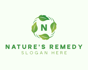 Nature Leaf  Eco logo design