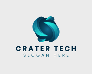 Cyber Tech Sphere logo design