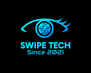 Circuit Tech Eye logo design