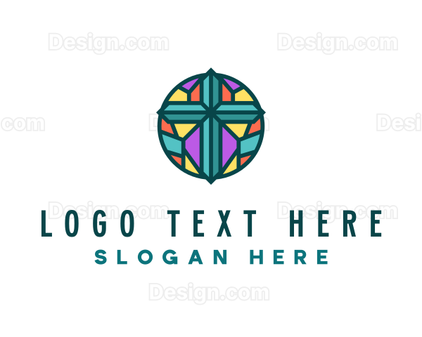 Christianity Worship Cross Logo