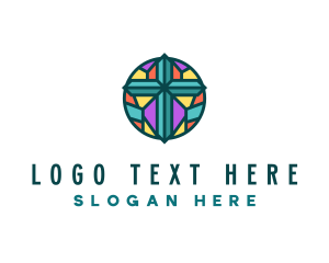 Christianity Worship Cross Logo