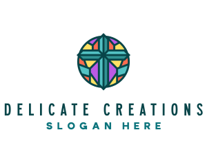 Christianity Worship Cross logo design