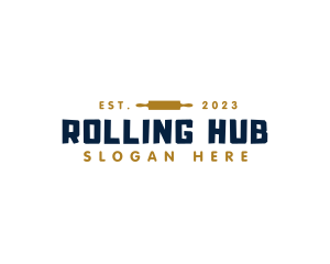 Homemade Rolling Pin Bakeshop logo design