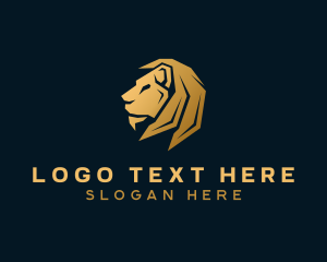 Lion Animal Mane logo