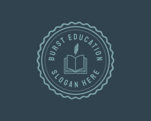 Reading Writing Education logo design