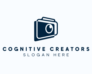 DSLR Camera Photographer logo design