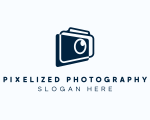 DSLR Camera Photographer logo design