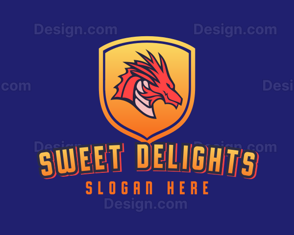 Dragon Esports Gaming Logo
