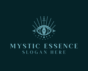 Mystical Tarot Eye logo design