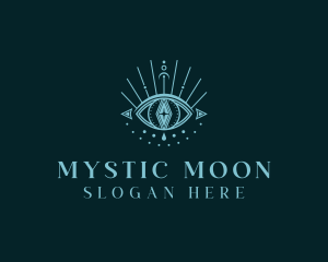 Mystical Tarot Eye logo design