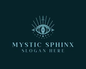 Mystical Tarot Eye logo design