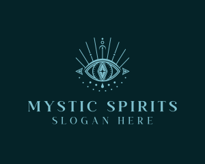 Mystical Tarot Eye logo design