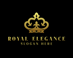 Royal Monarch Crown logo design