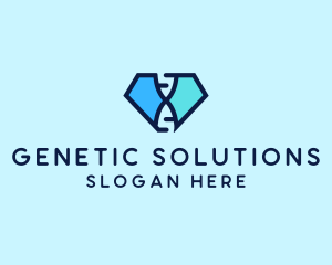 Diamond DNA Genetic logo