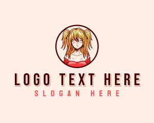 Cosplayer Anime Character logo