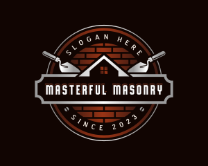 Masonry Brick Builder logo design