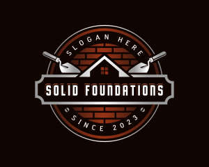 Masonry Brick Builder logo design