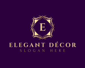 Elegant Classic Floral logo design