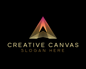 Creative Agency Pyramid logo design