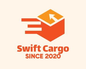 Orange Shipping Box logo