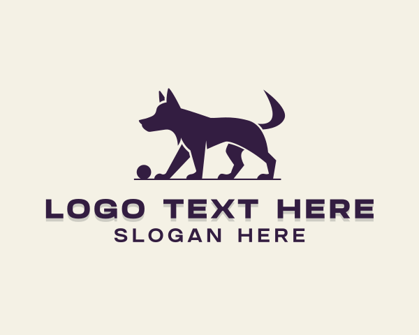Dog Walker logo example 2
