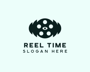 Media Film Reel logo design