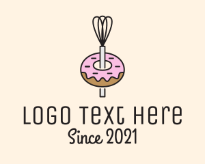 Dessert - Donut Dessert Kitchenware logo design