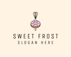 Donut Dessert Kitchenware logo