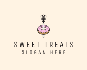 Donut Dessert Kitchenware logo