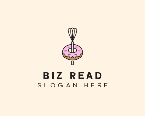 Donut Dessert Kitchenware logo design