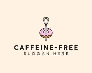 Donut Dessert Kitchenware logo design