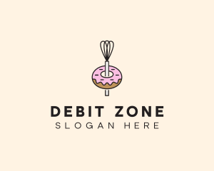 Donut Dessert Kitchenware logo design