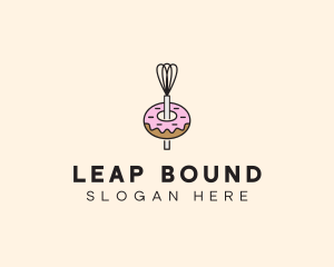 Donut Dessert Kitchenware logo design