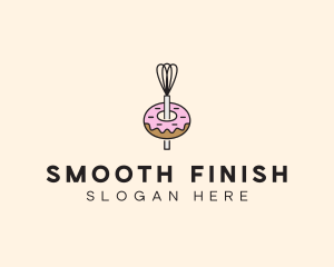 Donut Dessert Kitchenware logo design