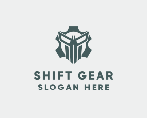 Gear Gamer Robot logo design