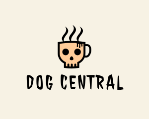 Skeleton Coffee Bar  logo design