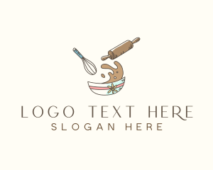 Dessert Cookie Baking logo