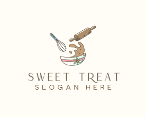 Dessert Cookie Baking logo design