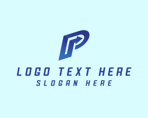 Letter P Forwarding Logistics  logo